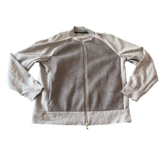 Kit and Ace Grey Full Zip Size Large - Picture 1 of 7